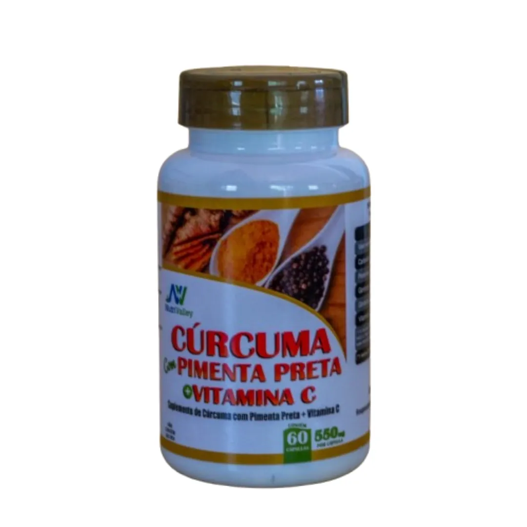 Cúrcuma (Açafrão) com Pimenta Preta