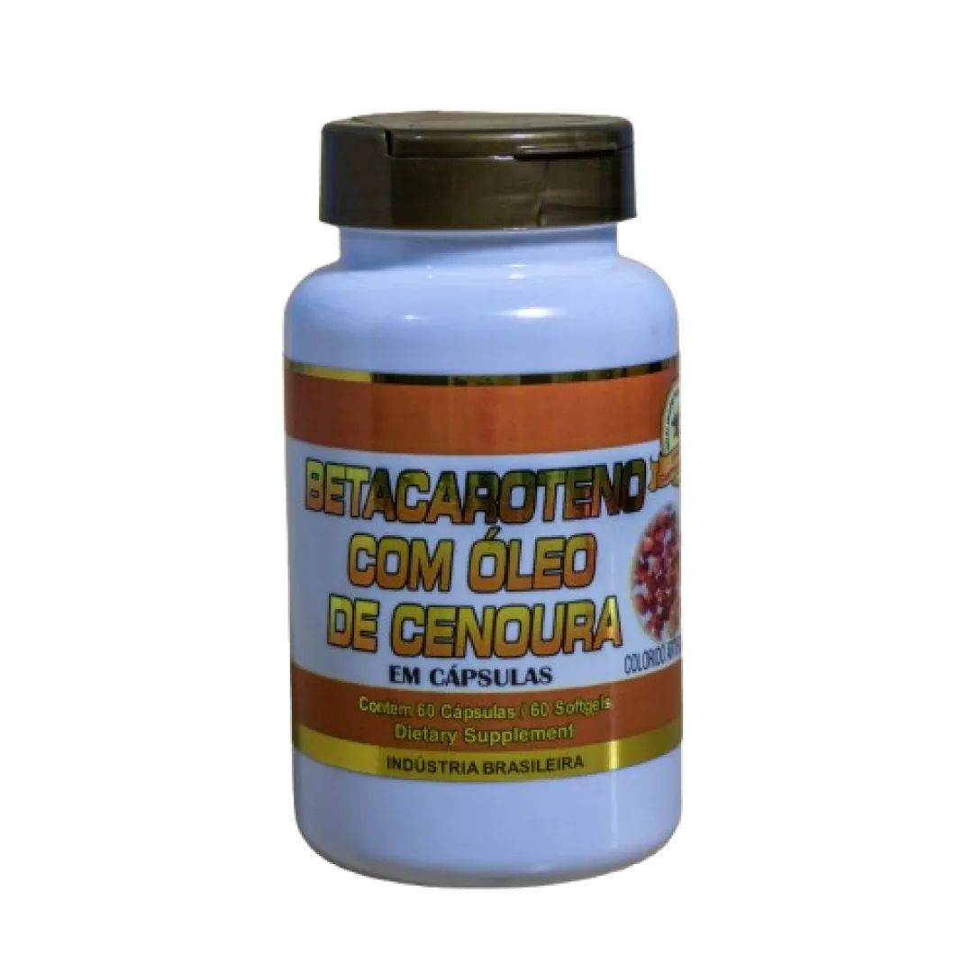Óleo de Betacaroteno com Cenoura