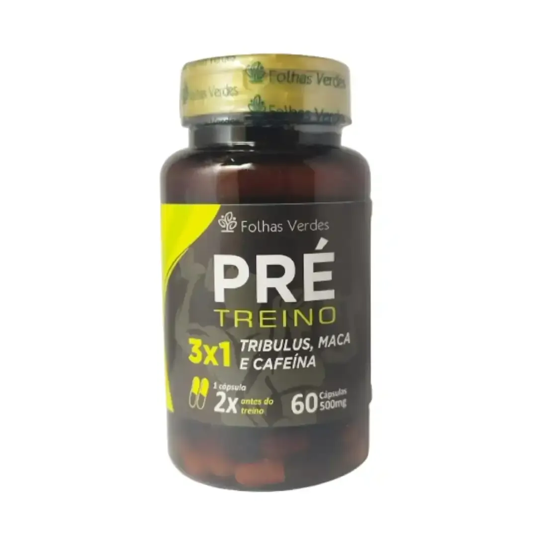 Pré-Treino (TRibullus + Maca + Cafeina)